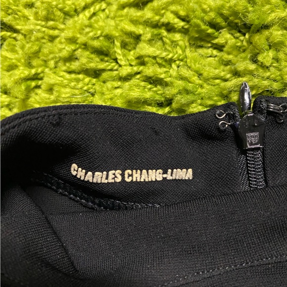 Vintage Charles Chang Lima 3/4 Sleeve Top - Picture 2 of 6